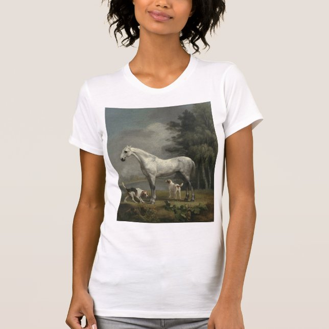Camiseta George Stubbs - Um caçador de Cinzas (Frente)