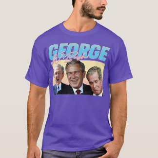Camiseta George W Bush 90 Estilo estético 1