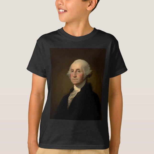 Camiseta George Washington 1rua presidente americano por St (Frente)
