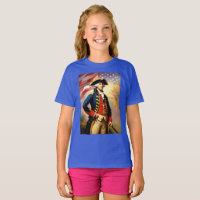 George Washington em roupa de guerra