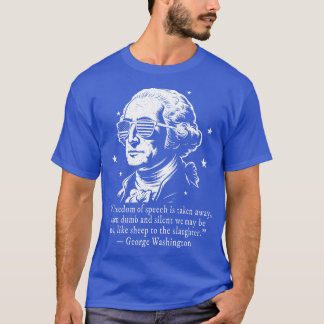 Camiseta George Washington Freedom of Speech Cote