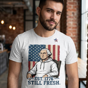 Camiseta George Washington Glow-Up 250º Aniversário