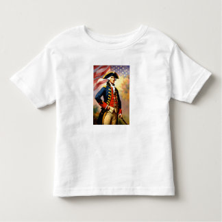 Camiseta George Washington in war attire