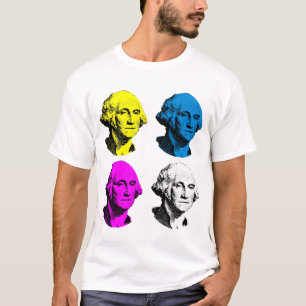 Camiseta George Washington -- Multi colorido