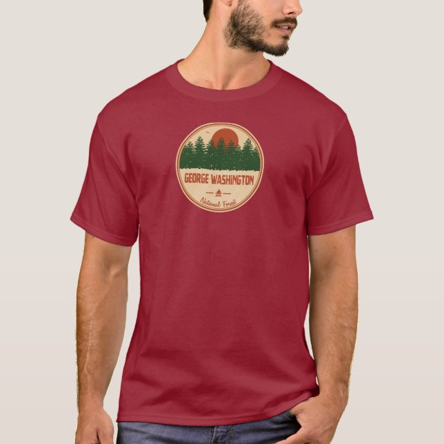 Camiseta George Washington National Forest (Frente)