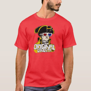 Camiseta George Washington "Original Gangsta"
