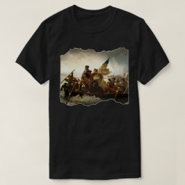 Camiseta George Washington Rio Delaware Guerra de Independê