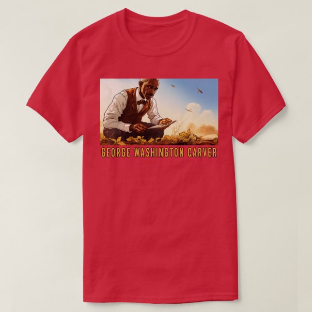 Camiseta George Washington ver 1 (Frente do Design)