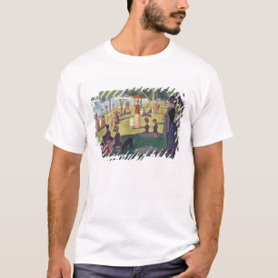 Camiseta Georges Pierre Seurat domingo à tarde no é