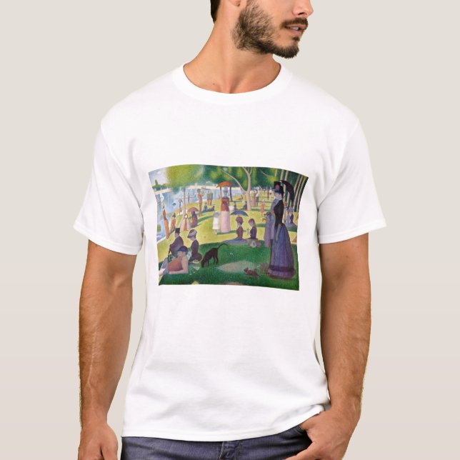 Camiseta Georges Seurat - Domingo em La Grande Jatte (Frente)