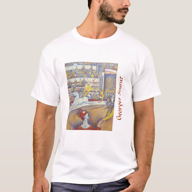 Camiseta Georges Seurat - O Circo (Frente)