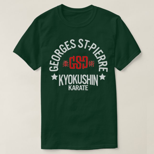 Camiseta Georges St. Pierre Kyokushin Karate (Frente do Design)