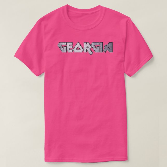 Camiseta Geórgia (Frente do Design)