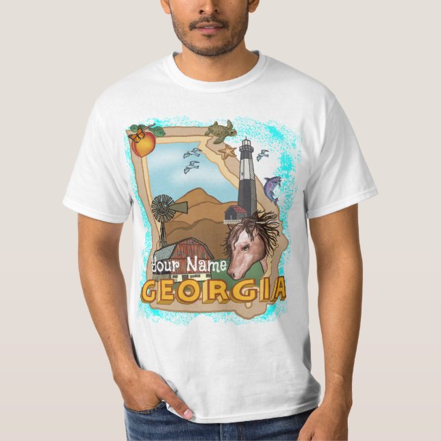 Camiseta Geórgia (Frente)