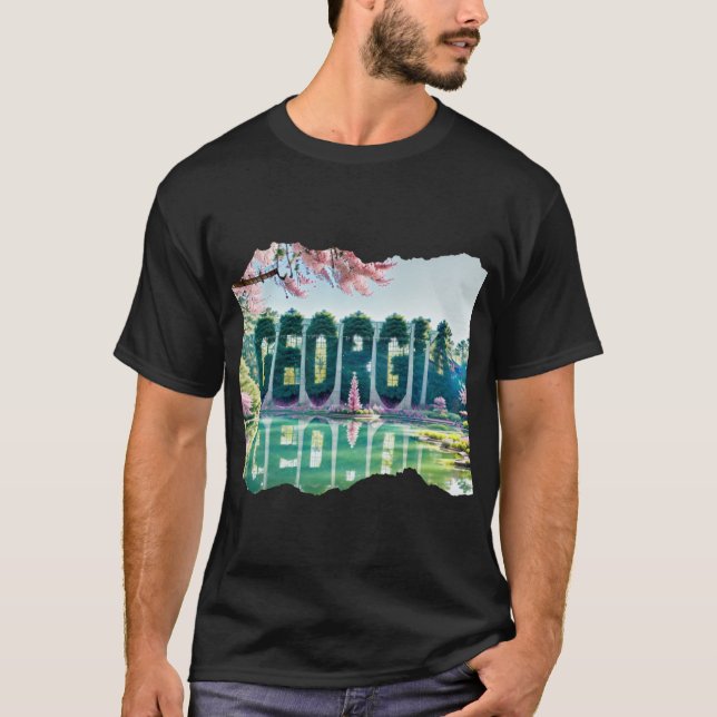 Camiseta GEÓRGIA 24 6 Sobredimensionada (Frente)