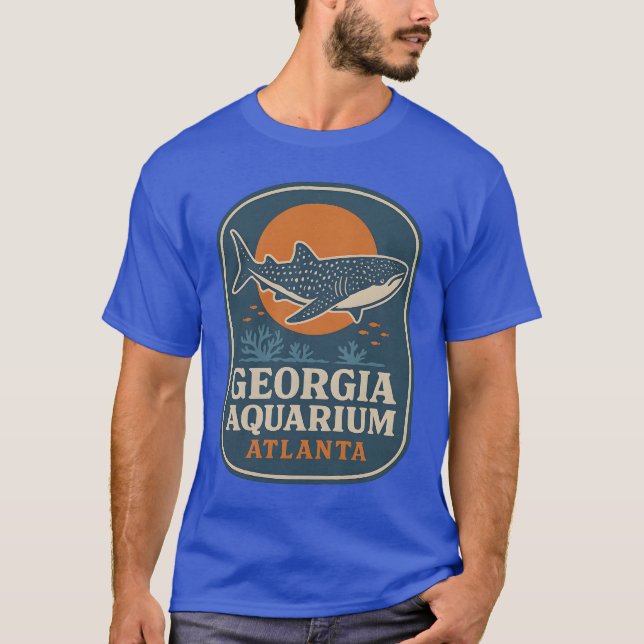 CAMISETA GEÓRGIA AQUARIUM ATLANTA (Frente)
