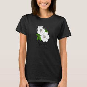 Camiseta Georgia Cherokee Rosa Flower