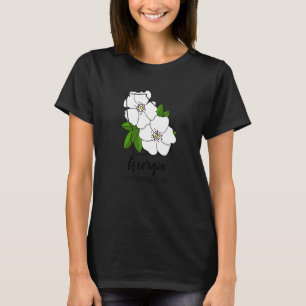 Camiseta Georgia Cherokee Rosa Flower