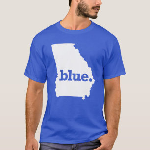 CAMISETA GEÓRGIA DO ESTADO AZUL