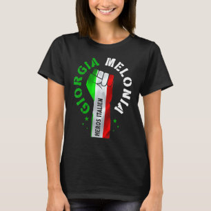 Camiseta Georgia Meloni - Homens Heróis Italianos
