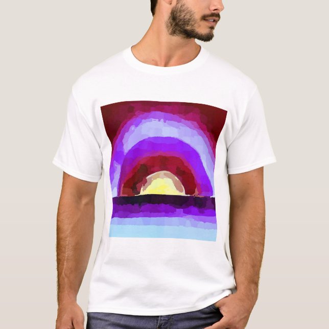 Camiseta Georgia O Keeffe Sunrise (Frente)