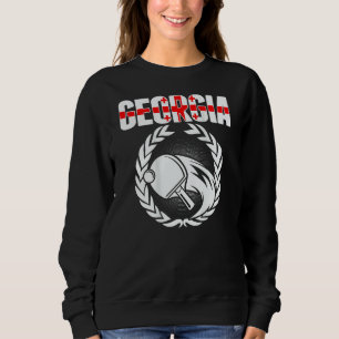 Camiseta Geórgia Ping Pong   Adeptos de Ténis de Mesa da Ge