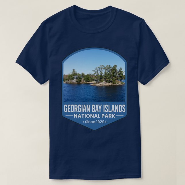 Camiseta Georgian Bay Islands National Park 5 (Frente do Design)