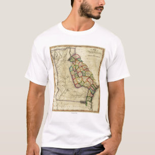 Camiseta GeorgiaPanoramic MapGeorgia