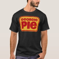Georgie Pie Nova Zelândia Fast Comida Classic T-Sh