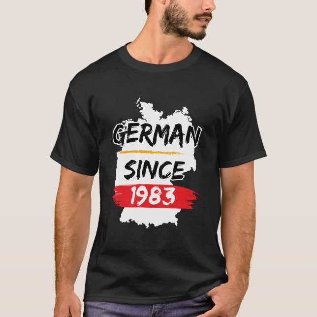 Camiseta Ger Since 1983 Gery Map Ger (Frente)