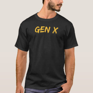 Camiseta Geração GEN X (~ 1964-1980)