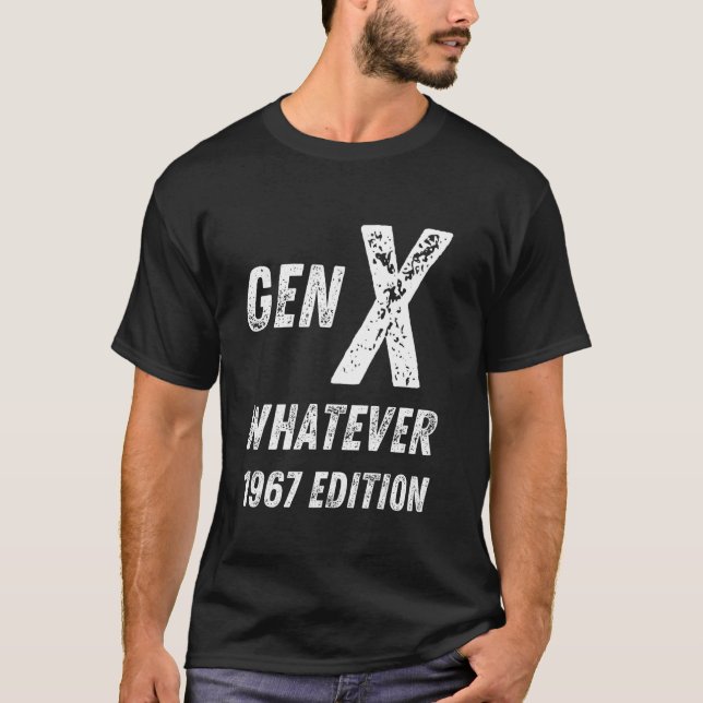 Camiseta Geração X 1967 Edition Geração X Qualquer Aniversá (Frente)