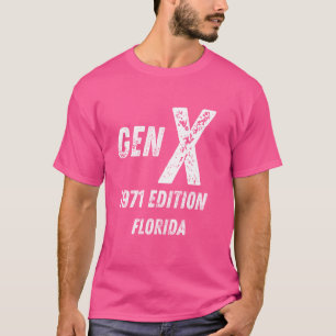 Camiseta Geração X Edição 1971 Geração Flórida Aniversário