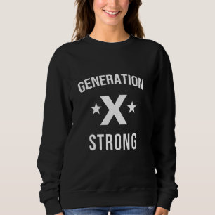 Camiseta Geração X Forte Funny 60s 70s 80s Ge Sarcástico