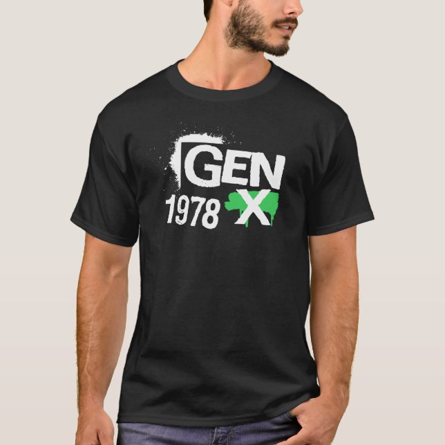 Camiseta Geração X Gen X 1978 (Frente)