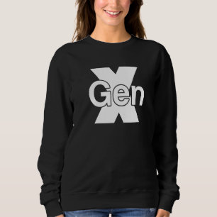 Camiseta Geração X Gen X 60s 70s 80s Geração G Crianças