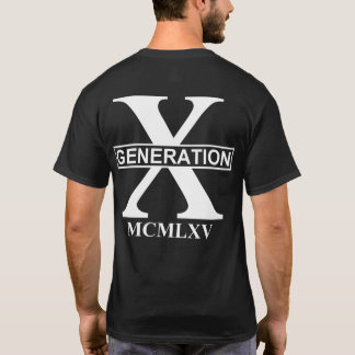 CAMISETA GERAÇÃO X - MCMLXV (1965)