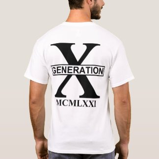 CAMISETA GERAÇÃO X - MCMLXXI (1971)
