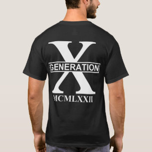 CAMISETA GERAÇÃO X - MCMLXXII (1972)