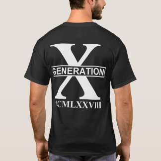 CAMISETA GERAÇÃO X - MCMLXXVIII (1978)