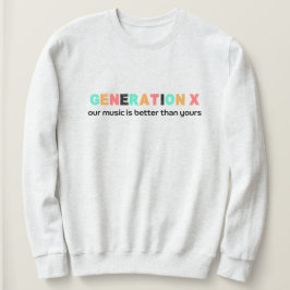 Camiseta Geração X — Nossa música é melhor