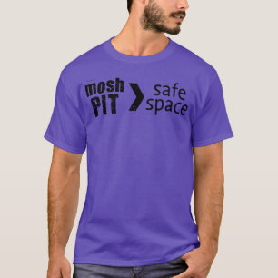 Camiseta Geração X Sarcasmo Mosh Pit Geração X 60S 70S 80S