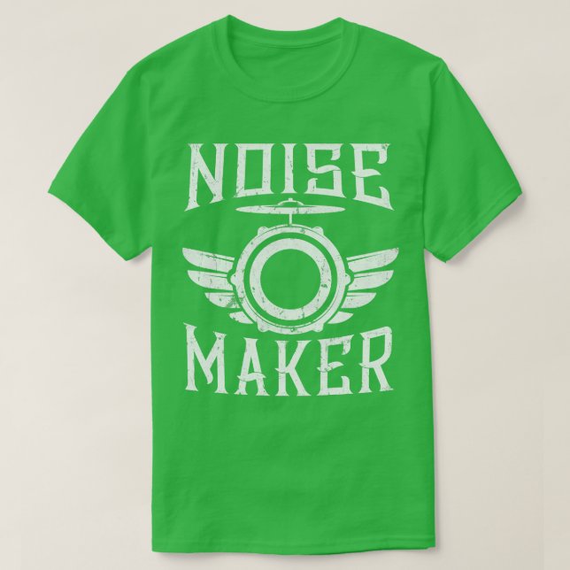 Camiseta Gerador de Ruído do Drummer (Frente do Design)