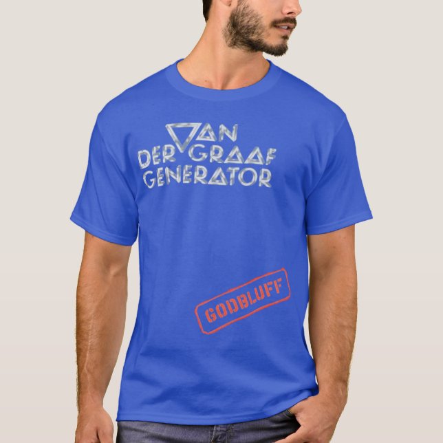 Camiseta Gerador Van Der Graaf Godbluff girl (Frente)