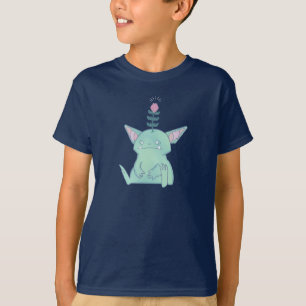 Camiseta Gerald o Goblin Cria Fantasia Mal-Humorada Fofa