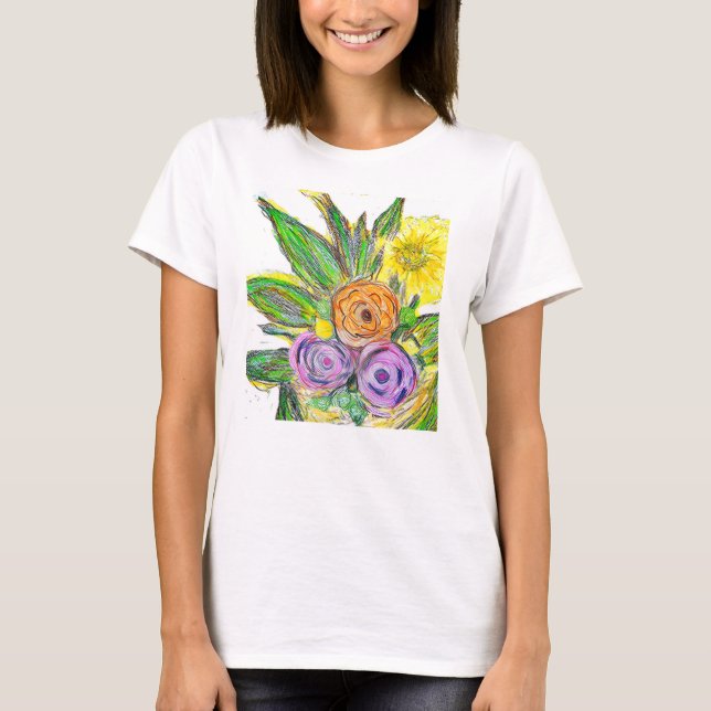 Camiseta Gerberas Daisy (Frente)