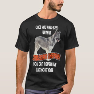 Camiseta Gerberian Shepsky German shepherd Siberian Husky D
