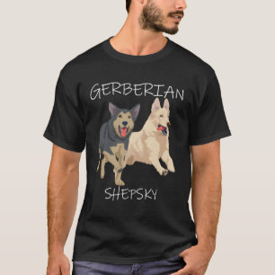 Camiseta Gerberian Shepsky Hoodie Siberian Husky Alemã