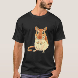 Camiseta Gerbil Animal Roedor Rato Criaturas do Deserto Ger