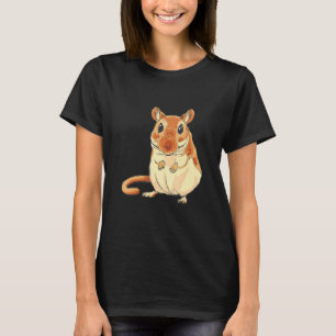 Camiseta Gerbil Animal Roedor Rato Criaturas do Deserto Ger